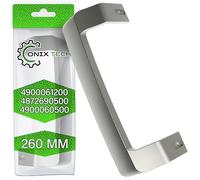 ONIX TECH Maniglia Frigorifero 260 mm con Codice Originale 4900061200 4872690500 4900060500 per Beko per Arcelik - Garanzia di 5 Anni