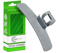 ONIX TECH Maniglia Oblo Porta Lavatrice con Dimensioni 105 mm x 23 mm e Interasse Fori di 20 mm con Codice Originale DC64-01948D per Samsung - Garanzia di 5 Anni