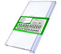 ONIX TECH Pannello Frontale del Cassetto per Frigorifero e Congelatore 402x150x36 mm con Codice Originale 4640640200 4638250500 per Beko - Garanzia di 5 Anni