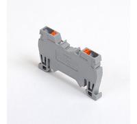 ONKA 2,5mm2 connettore a molla per guida DIN morsetto a 2 fili grigio, 1020013