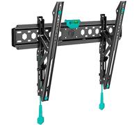 ONKRON Braccio per TV 43″ - 85″, Supporto Televisore a Muro con Peso fino a 68 kg, Porta TV da Parete con VESA 75x75 - 600x400 mm, Porta Televisore a Muro Inclinabile, Universale, Nero TM6-B