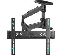 ONKRON Braccio Porta TV da 40 a 75 pollici - Supporto da Parete per TV con Peso fino a 35 kg - Sostegno Televisore Muro Universale con max VESA 400x400 mm/Supporto Televisore Inclinabile NP47-B Nero