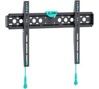 ONKRON Supporto TV Parete Fisso 43-85 pollici, Carico 68,2 kg, Staffa TV con VESA 75x75-600x400 mm, Porta Televisore a Muro Profilo Sottile, Supporto Televisore da Parete Universale, Nero FM6-B