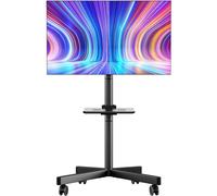 ONKRON Porta TV da Terra Mobile 23"-60", Supporto TV Pavimento Carico Totale 45