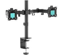 ONKRON Supporto Monitor Doppio 13"-32", 2x8 kg, max VESA 100x100, D221E-B