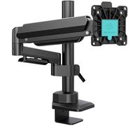 ONKRON Supporto Monitor Scrivania 17-42 pollici, fino a 15 kg, VESA 75x75-100x100 mm, Braccio Monitor Regolabile in Altezza, Supporto Schermo PC Scrivania Girevole e Inclinabile, Snodabile, Nero G70-B