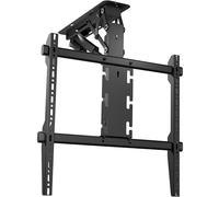 ONKRON Supporto TV Elettrico 50"-75", 40 kg, max VESA 600x600, N3LE-B | Sollevatore TV nero, inclinabile 87,5°, con telecomando, pieghevole, per soffitti piani o inclinati; home cinema e ufficio