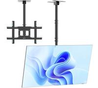 ONKRON Supporto TV Soffitto 32"-80", 68 kg, max VESA 600x400, N1L-B