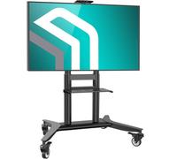 Onkron TS1871-B Supporto TV Mobile per Schermi 55"-90" Fino a 75 Kg Max 800x600 VESA Nero