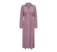 ONLALMA Life Poly Kiara Shirt Dress AOP, Magenta Purple/AOP:584 Posh, S
