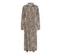 ONLALMA Life Poly Kiara Shirt Dress AOP, Pumice Stone/AOP:599 Leo, S