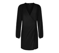 ONLALMA Life Vis L/S Gina Dress Solid, Nero, XL