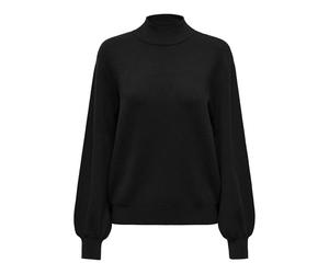 ONLANNY LS JQ O-Neck Knt, Nero, S