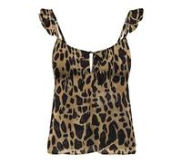 Onlasta Life Tie Singlet Wvn, Nero, M