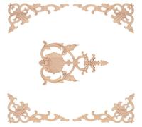 Onlay in legno dal design classico per la valorizzazione dei | Onlay decorativi realizzati a mano, applicazioni in legno naturale per l ' aggiornamento della decorazione del