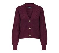 ONLY Knitted Cardigan ONLCAROL Knitted Cardigan Cabernet L Cabernet L