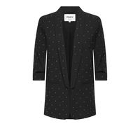 Onlelly Life - Blazer TLR con Strass a 3/4, Nero, 44