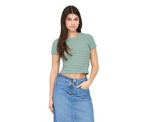 Onlemma Stripe S/S Top Jrs, Giadeite., S