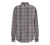 Onlevia Check L/S Loose Shirt Wvn, Gargoyle, M