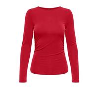 Onlfree Life L/S Ruching Top Jrs, Salsa, M