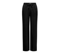 Onlgoa MW Linen Bl Pull-Up Pant CC Pnt, Nero, (M) W x 32L