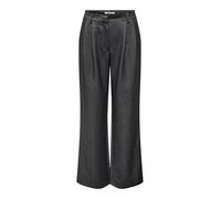 Onlhattie HW Pleat Mel STR Pant TLR, Grigio Scuro mélange, 34W x 32L