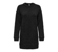 Onlhazel LS O-Neck Dress BF Knt, Nero, L