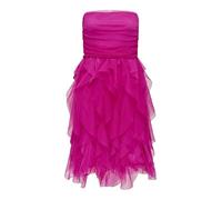 Onlhighsky S/L Ruffle Midi Dress Jrs