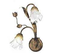 ONLI Applique Arianna 2 luci Bronzo