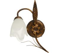 ONLI 4240/Ap Applique/Lampada da Parete, Marrone/Bianco