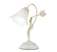 ONLI Lampada da Tavolo Wilma 1 Luce Color Bianco