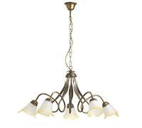 ONLI Lampadario 5 luci Bronzo Doppio Giro