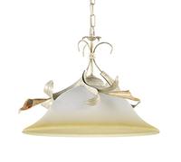 Onli Lucrezia Lampada a Sospensione E27, Avorio, 40 cm x h 90 cm