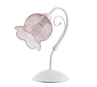 ONLI Lumetto Mia in Metallo Bianco e Rosa