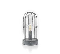 ONLI Marinaio Lampada da Tavolo E14, Grigio, 13 cm x h 26 cm