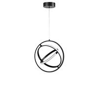ONLI Sospensione Rings LED 30 W, Nero