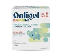 Onligol Bambini - Trattamento per la Stitichezza nei Bambini dai 6 mesi in su, a Base di Macrogol 4000, insapore - Flacone da 200g con cucchiaino dosatore