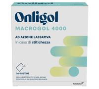 Onligol - Macrogol 4000 Integratore Lassativo Confezione 20 Bustine