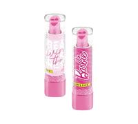 ONLINE Barbie - Set di 2 gomme da cancellare per bambini, per la scuola, per ragazze, con coperchio glitterato, regalo per l'inizio della scuola, Eraser