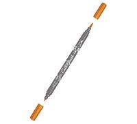 Online Calli.Brush - Rotulador de doble punta, punta de pincel y caligrafía, colores surtidos para caligrafía, acuarela, color naranja fluorescente