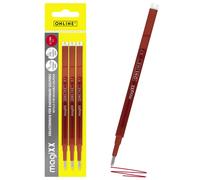 Online erasable Refill I Compatible with Pilot Frixion, magiXX I Red 0.7mm line