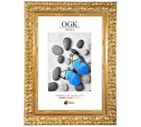 Online-GalleryKing Cornice barocca in opulento stile barocco 50 x 70 cm in oro | Dimensioni selezionabili | Elegante cornice in legno | Su misura | per foto, poster e puzzle | OGK_15