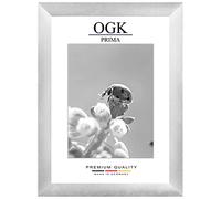 Online-GalleryKing Cornice Foto 55 x 65 cm Cornice per Poster Puzzle Collage di Foto Colore Alu Criss Cross in Vetro antiriflesso e Cornice in MDF da 35 mm