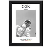 Online-GalleryKing OGK Cornice portafoto in legno 35 x 45 cm in nero opaco | Foto | Poster | Puzzle | Galleria | Cornice