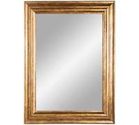 Online-GalleryKing Specchio da parete su misura 50 x 60 cm, oro barocco shabby vintage, per corridoio, bagno, soggiorno, camera da letto, cornice a specchio OGK-EH22