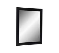 Online-GalleryKing TheMIRROR' - Specchio con cornice in vero vetro, 80 x 100 cm, su misura, colore nero opaco