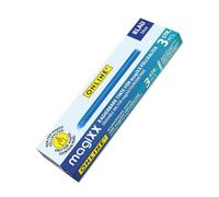 ONLINE MagiXX - 3 cartucce di inchiostro cancellabili per penna stilografica magiXX, cartucce di ricarica grandi, blu reale, erasable Fountain Pen I inchiostro cancellabile