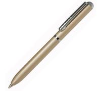 Online mini penna a sfera twist champagne con clip in metallo standard penna ricarica piccole penne per la borsa lunghezza 8 cm, si adatta a portafogli e piccole borse biro con colore nero scrittura