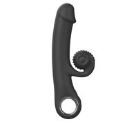 Easytoys Online Only Online Only - Double Lust - Vibratore Flessibile Snail - Nero