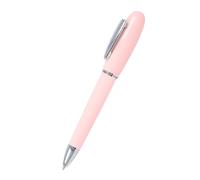 ONLINE Penna a sfera Highway Rose I elegante penna a sfera in rosa pastello con mina internazionale di grandi dimensioni, colore inchiostro: nero, con robusta clip in metallo e alloggiamento in